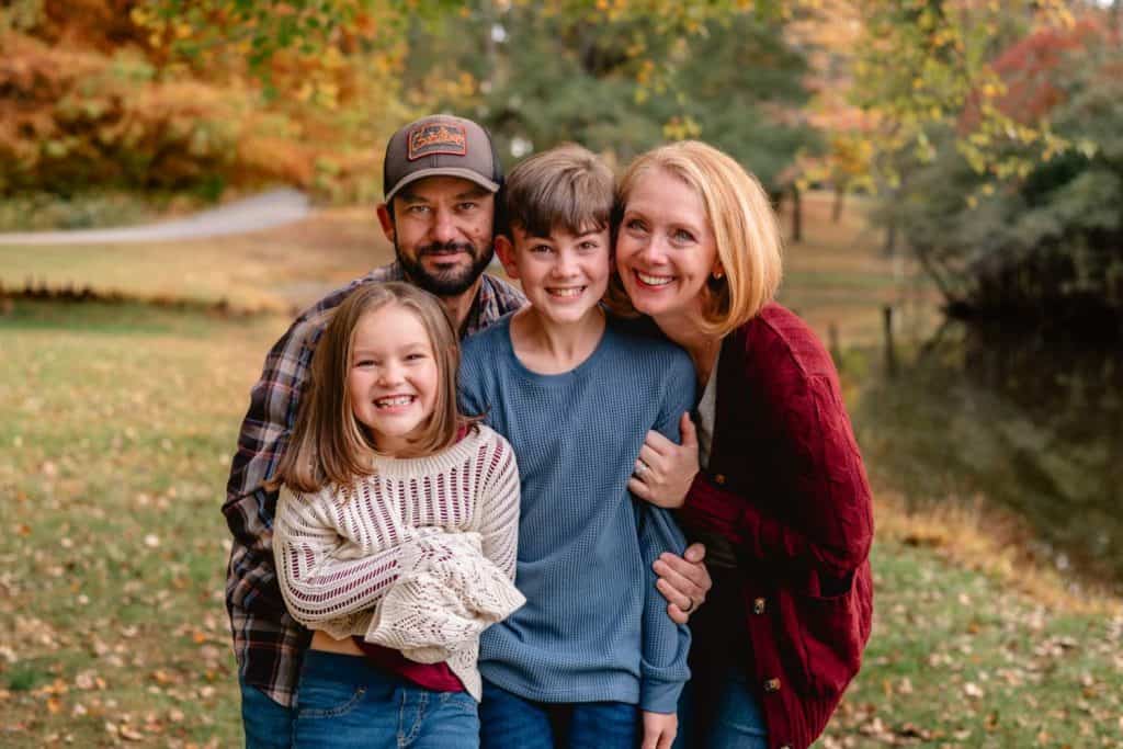 Fall Family Session - Winton Salem North Carolina