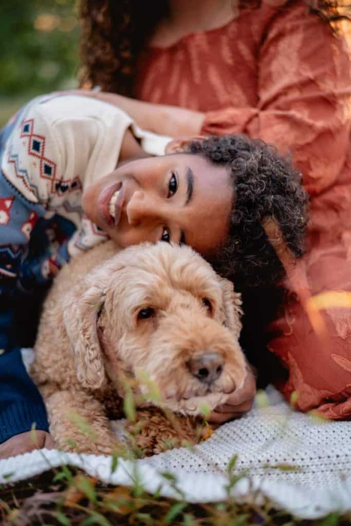 The Boy and His Dog - Love Erin Photography Co - Miller Park Winston Salem (1)