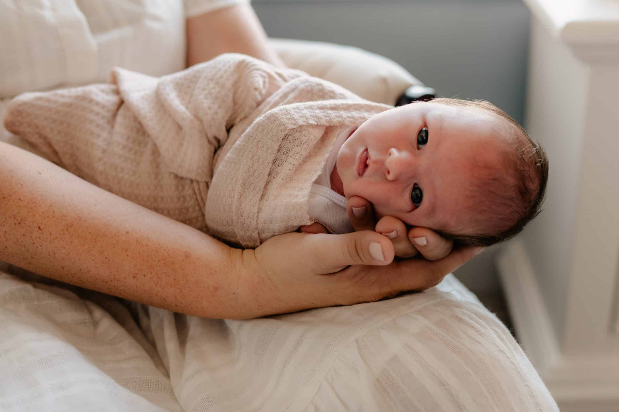 Lifestyle Newborn Photography Session Full View