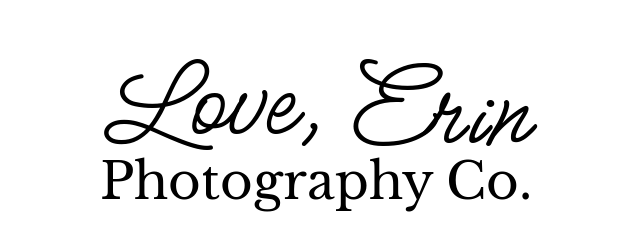 Love-Erin Photography Co. Header Logo